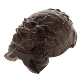 Max Wooden Craft Blessing Accessories Indoor Home Desktop Ornament Dragon Turtle - Aladdin Shoppers
