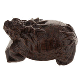 Max Wooden Craft Blessing Accessories Indoor Home Desktop Ornament Dragon Turtle - Aladdin Shoppers