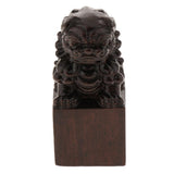 Max Wooden Craft Blessing Accessories Indoor Home Desktop Ornament Lion Seal - Aladdin Shoppers