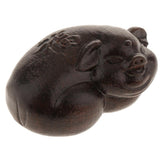 Max Wooden Craft Blessing Accessories Indoor Home Desktop Ornament Pig - Aladdin Shoppers