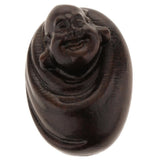 Max Wooden Craft Blessing Accessories Indoor Home Desktop Ornament Smile Buddha - Aladdin Shoppers