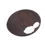 Max Wooden Tea Cup Coaster Coffee Drinks Placemat Tea Set Accessories Brown - Aladdin Shoppers