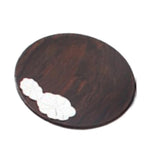 Max Wooden Tea Cup Coaster Coffee Drinks Placemat Tea Set Accessories Brown - Aladdin Shoppers