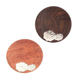 Max Wooden Tea Cup Coaster Coffee Drinks Placemat Tea Set Accessories Brown - Aladdin Shoppers