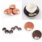 Max Wooden Tea Cup Coaster Coffee Drinks Placemat Tea Set Accessories Brown - Aladdin Shoppers