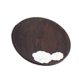 Max Wooden Tea Cup Coaster Coffee Drinks Placemat Tea Set Accessories Brown - Aladdin Shoppers