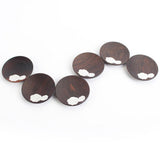 Max Wooden Tea Cup Coaster Coffee Drinks Placemat Tea Set Accessories Brown - Aladdin Shoppers