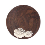 Max Wooden Tea Cup Coaster Coffee Drinks Placemat Tea Set Accessories Brown - Aladdin Shoppers