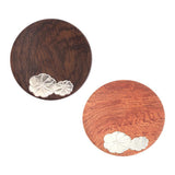 Max Wooden Tea Cup Coaster Coffee Drinks Placemat Tea Set Accessories Brown - Aladdin Shoppers