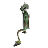 Max Wrought Iron Animal Figurine Clock Retro Decorative Ornament Cat - Aladdin Shoppers