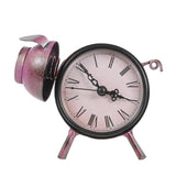 Max Wrought Iron Animal Figurine Clock Retro Decorative Ornament Pig - Aladdin Shoppers
