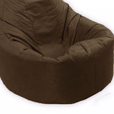 Max XXL Recliner Gaming Beanbag Chair Cover Adult Seat Pod Bag Cover Coffee - Aladdin Shoppers