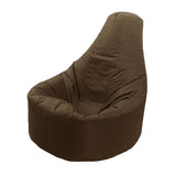 Max XXL Recliner Gaming Beanbag Chair Cover Adult Seat Pod Bag Cover Coffee - Aladdin Shoppers