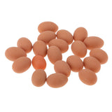 Maxbell 1:12 Dollhouse Miniature Chicken Egg 20pcs Kitchen Daining Room Decoration - Aladdin Shoppers