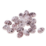 Maxbell 1:12 Dollhouse Miniature Quail Egg 20pcs Kitchen Daining Room Decoration - Aladdin Shoppers