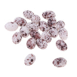 Maxbell 1:12 Dollhouse Miniature Quail Egg 20pcs Kitchen Daining Room Decoration - Aladdin Shoppers
