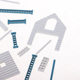 Maxbell 1:12 Dollhouse Miniatures DIY Doll House Kits Double Attic Assembly House - Aladdin Shoppers