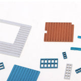 Maxbell 1:12 Dollhouse Miniatures DIY Doll House Kits Double Attic Assembly House - Aladdin Shoppers