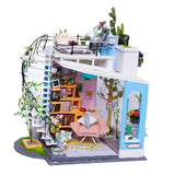 Maxbell 1:24 DIY Miniature Dollhouse Doll House Furniture Kits Kids Birthday Gift - Aladdin Shoppers