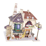 Maxbell 1:24 DIY Miniature Dolls House Furniture Kit Kids X-mas Gifts -Tea House