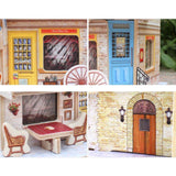 Maxbell 1:24 DIY Miniature Dolls House Furniture Kit Kids X-mas Gifts -Tea House - Aladdin Shoppers