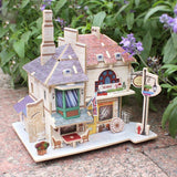 Maxbell 1:24 DIY Miniature Dolls House Furniture Kit Kids X-mas Gifts -Tea House - Aladdin Shoppers