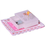 Maxbell 1:24 Dollhouse Miniature DIY Doll House Kits Double Attic Assembly House - Aladdin Shoppers