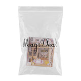 Maxbell 1:24 Dollhouse Miniature DIY Doll House Kits Double Attic Assembly House - Aladdin Shoppers