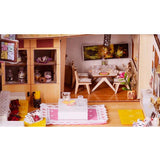 Maxbell 1:24 Dollhouse Miniature DIY Doll House Kits Double Attic Assembly House - Aladdin Shoppers