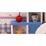 Maxbell 1:24 Dollhouse Miniature DIY Prince Doll House Kits Reading Room Model Craft - Aladdin Shoppers