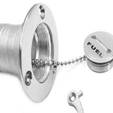Maxbell 1.5'' Boat Deck Filler Yacht Water Fill Flush Mount Marine Stainless Steel - Aladdin Shoppers