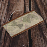 Maxbell 1:6 1:12 Dollhouse Miniature Room Decoration Big Map of the World Banner DIY Accs - Aladdin Shoppers