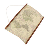 Maxbell 1:6 1:12 Dollhouse Miniature Room Decoration Big Map of the World Banner DIY Accs - Aladdin Shoppers