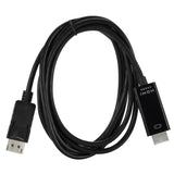 Maxbell 1.8M 6FT 4K x 2K DP to HDMI Adapter Cord Cable for MacBook Air Monitor Dell