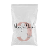 Maxbell 1 Pack 20mm Soft Silicone Quick Release Sweatproof Watch Band Wrist Strap pink - Aladdin Shoppers