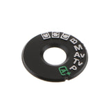 Maxbell 1 Pack Dial Mode Plate Interface Cap Cover Repair Fix Part for Canon EOS 7D Mark II 7D2 Digital SLR Camera- Black - Aladdin Shoppers
