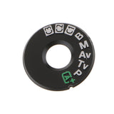 Maxbell 1 Pack Dial Mode Plate Interface Cap Cover Repair Fix Part for Canon EOS 7D Mark II 7D2 Digital SLR Camera- Black - Aladdin Shoppers