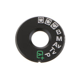 Maxbell 1 Pack Dial Mode Plate Interface Cap Cover Repair Fix Part for Canon EOS 7D Mark II 7D2 Digital SLR Camera- Black - Aladdin Shoppers