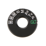 Maxbell 1 Pack Dial Mode Plate Interface Cap Cover Repair Fix Part for Canon EOS 7D Mark II 7D2 Digital SLR Camera- Black - Aladdin Shoppers