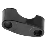 Maxbell 1 Pair 22mm Black CNC HandleBar Fat Bar Riser Mount Clamp Adapter Universal - Aladdin Shoppers