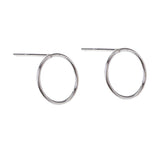 Maxbell 1 Pair 925 Sterling Silver Ear Studs Earrings Findings Base Blanks 10mm Cabochon Charms Crystal Settings Tray - Aladdin Shoppers