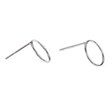 Maxbell 1 Pair 925 Sterling Silver Ear Studs Earrings Findings Base Blanks 10mm Cabochon Charms Crystal Settings Tray - Aladdin Shoppers