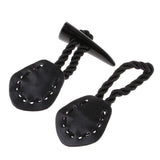 Maxbell 1 Pair Fashion Horn Leather Toggle Buttons Coat Jacket Duffle Sewing Buttons - Aladdin Shoppers
