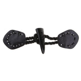 Maxbell 1 Pair Fashion Horn Leather Toggle Buttons Coat Jacket Duffle Sewing Buttons - Aladdin Shoppers