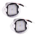 Maxbell 1 Pair LED Side Rearview Mirror Lighting Puddle Lights for Jeep Cherokee