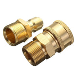 Maxbell 1 Pair M22 Quick Release Pressure Washer Adapter Connecter Coupling 14.8MM - Aladdin Shoppers