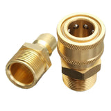 Maxbell 1 Pair M22 Quick Release Pressure Washer Adapter Connecter Coupling 14.8MM - Aladdin Shoppers