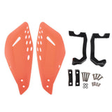 Maxbell 1 Pair Motor Handlebar Hand Brush Guards Protector Hand Guards Orange - Aladdin Shoppers