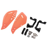Maxbell 1 Pair Motor Handlebar Hand Brush Guards Protector Hand Guards Orange - Aladdin Shoppers