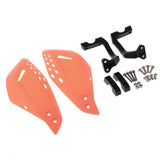 Maxbell 1 Pair Motor Handlebar Hand Brush Guards Protector Hand Guards Orange - Aladdin Shoppers